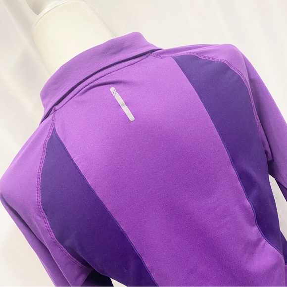 Champion Purple Lightweight Half Zip Pullover - Picture 5 of 7